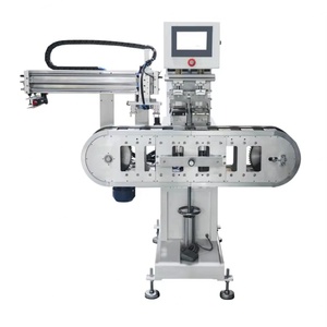 2 Colors Pneumatic <b>Pad</b> <b>Printers</b> Automatic Semi-Automatic New <b>Pad</b> Printing Machine with Tank Conveyor Label Printing - Product Image 4