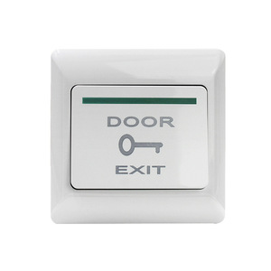 Bouton de sortie de contrôle d'accès Type 86, encastré ou en saillie, interrupteur à réinitialisation automatique, plastique IP65, alimentation 220V, type panneau électrique - Product Image 3
