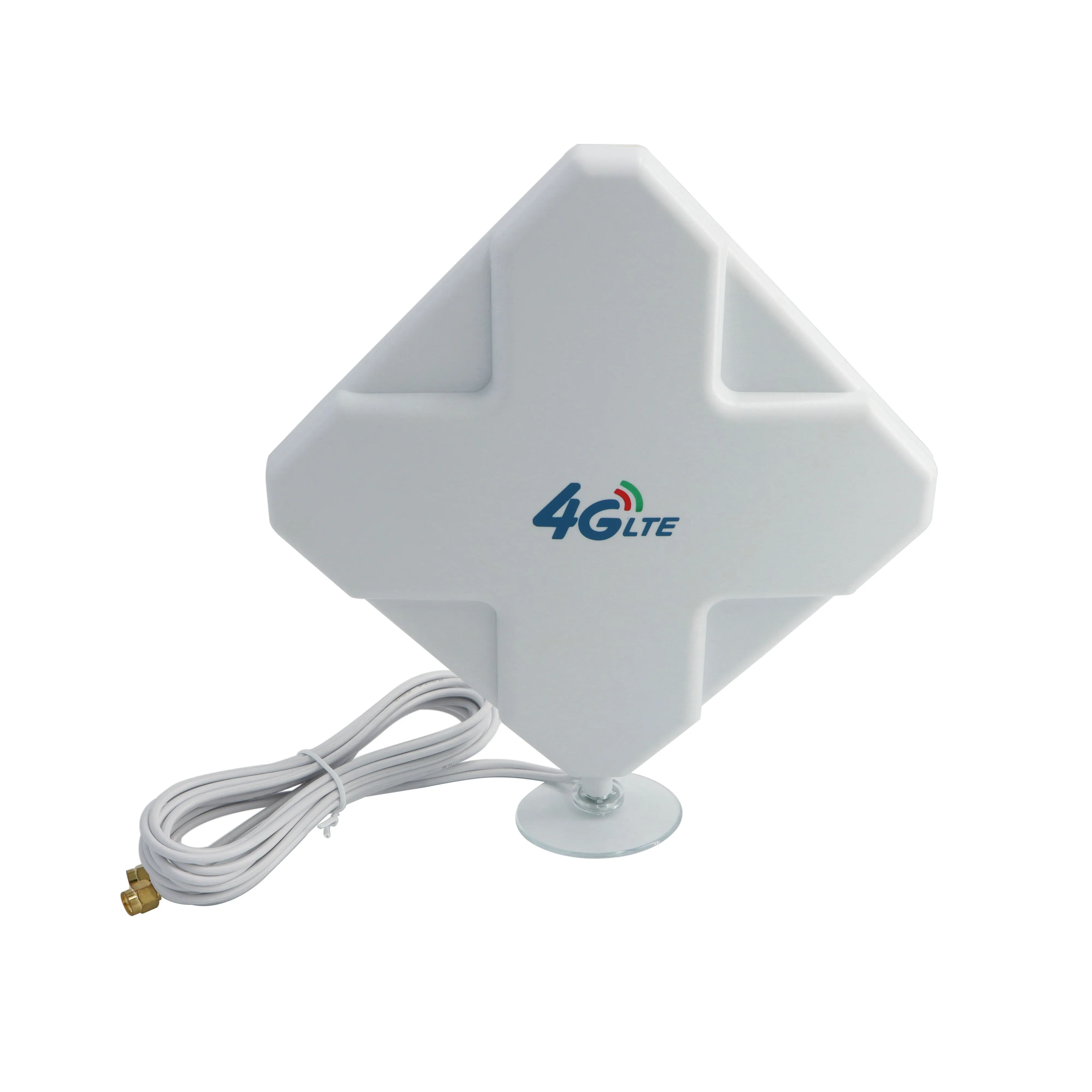 4G Antena SMA LTE Antena de rede de alto ganho de longo alcance com ventosa e cabo de extensão 10ft para 4G Mobile Hotspot