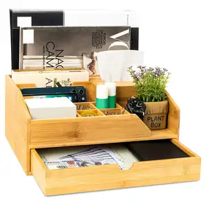 Under Sink Organizer Adjustable Expandable Wall Mounted Bamboo Wood Display Shelf Kitchen Cabinet Organizer Spice Rack
