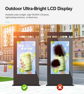 Shenzhen ultra breite outdoor hd video player media led monitor display 2500 nits - Product Image 4