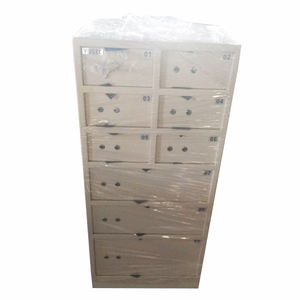 Cerradura mecánica con llave de seguridad, <span class=keywords><strong>caja</strong></span> de depósito con llave de protección y llave de <span class=keywords><strong>alquiler</strong></span> - Product Image 4