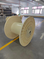 Bobine de câble en plastique 2024 Abs 500/630/800 tambour de bobine de canette en plastique vide