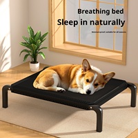 FurryFellows Chien Camping Lit Toutes Saisons Élevé Étanche À L'humidité Solide Écologique Été Tapis De Couchage Lit Pour Animaux De Compagnie