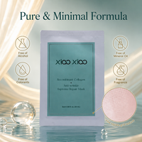 Mascarilla Facial de Marca Privada para Después del Tratamiento de Belleza, Fórmula Calmante para Piel Sensible, Reparación de la Piel SOS