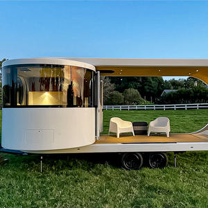 Casa prefabricada de diseño moderno y respetuosa con el medio ambiente, contenedor económico para el hogar, oficina, cápsula espacial de acero para acampar para uso en el patio - Product Image 6