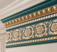 Moulures décoratives de luxe Banruo en PS, style européen, pour la décoration intérieure des plafonds et des murs
