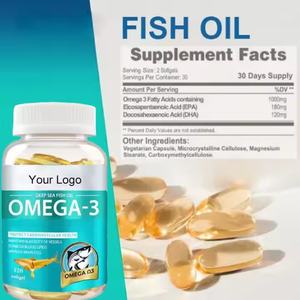 OEM 1000mg para la Naturaleza hecho EPA DHA cápsulas blandas a granel vegano bacalao Halal suplementos Omega-6 9 Extracto de planta vitamina C ingrediente activo - Product Image 4