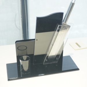 Hot Selling Premium <b>Acrylic</b> Holder Kitchen Knife Sets <b>Block</b> for Home Use - Product Image 3