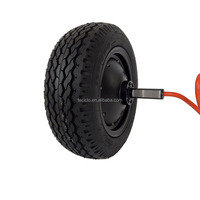 13 pouces 60v-120v 8000w 100Nm arbre unique puissant moteur de moyeu sans balais à couple élevé pour chariot de golf électrique ATV