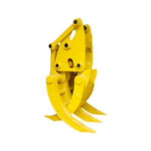 Excavator Hydraulic Rotating Grapple Wooden Grapple Log Grapple Stone Grapple