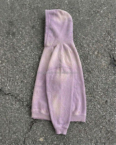 Sweat à capuche délavé, sweat à capuche vieilli, sweat à capuche décoloré par le soleil, fabricants de sweats à capuche, sweat à capuche pour hommes - Product Image 3