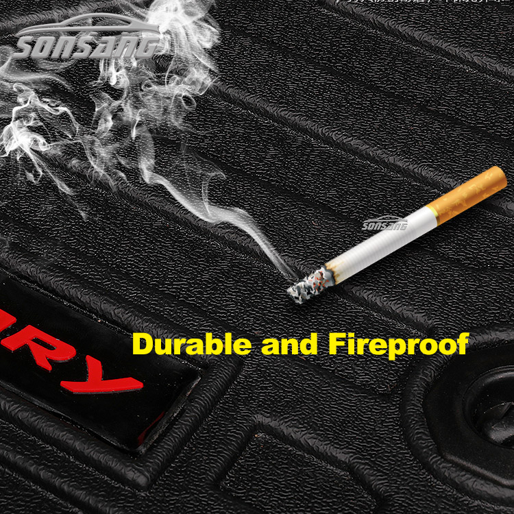 Tapis de sol en TPE sur mesure pour Honda Vezel 2014+ - Noirs