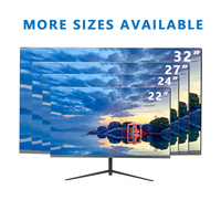 Moniteur de Jeu Écran Ultra Large 4K de 24 Pouces, 27/32/34 Pouces, 144Hz/165Hz, FHD Incurvé Portable, Ordinateur de Bureau, Affichage LED, Vente en Gros
