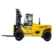 Pour chariot élévateur diesel de 30 tonnes avec mât à deux étages, dimensions des fourches 2440x320x110mm