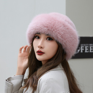 Fabricant de chapeaux mongols, vente en gros de chapeaux d'hiver en fausse <span class=keywords><strong>fourrure</strong></span> de haute qualité pour femmes, prix bas, nombreuses couleurs au choix - Product Image 1