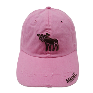 <span class=keywords><strong>Gorra</strong></span> de Béisbol Vintage Personalizada de 6 Paneles, Estilo Desgastado, con Bordado de <span class=keywords><strong>Ciervo</strong></span>, Deportiva, para Verano, Estilo Y2K, Casual - Product Image 3