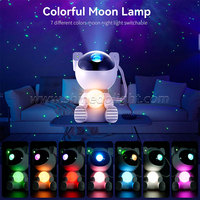 Projecteur d'étoiles galaxies Veilleuse à LED Ciel étoilé Astronaute Lampe de projection pour décoration Chambre à coucher Maison Cadeaux pour enfants