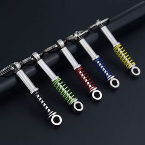 Car Accessories Car Auto Tuning Parts <b>Key</b> Chain Shock Absorber Keychain Spring Shock Absorber Zinc Alloy <b>Key</b> <b>Ring</b> - Product Image 3