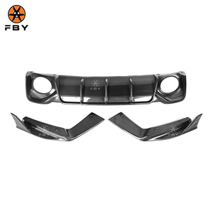 Difusores de Parachoques Trasero de Fibra de Carbono Estilo FD de Alta Calidad para <span class=keywords><strong>Audi</strong></span> <span class=keywords><strong>RS5</strong></span> B9.5 Sedán 2021 <span class=keywords><strong>2022</strong></span>, 3 Piezas - Product Image 4