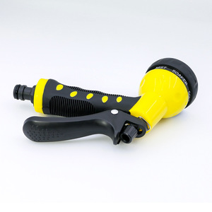 Guoma Ruixiang Water Gun 12 In Manual High <b>Pressure</b> Car Wash Garden <b>Sprayer</b> Nozzle Yellow Plastic - Product Image 2