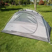Tente ultralégère professionnelle étanche pour 2 personnes avec tige en aluminium d'avion tente double couche pour le camping