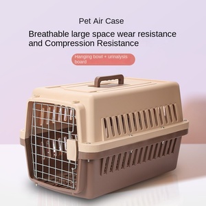 <span class=keywords><strong>Cage</strong></span> de voiture portable Summer Pet Air Box S pour petits, moyens et grands chiens <span class=keywords><strong>Cage</strong></span> interactive en plastique de bambou pour public cible Chien - Product Image 3