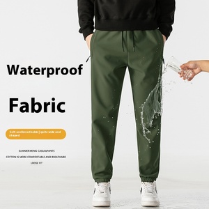 Nouveaux pantalons décontractés de sports de plein air pour hommes pour l'automne et l'hiver, doublure en polaire épaisse et imperméable pour l'<span class=keywords><strong>alpinisme</strong></span>. - Product Image 5