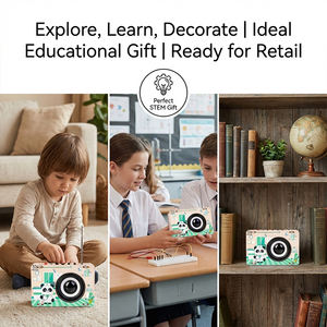 Kit éducatif électronique en bois pour projets STEM de qualité supérieure pour enfants - Product Image 6