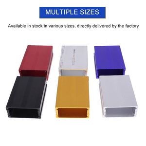 EBM IP54 Aluminum Alloy Power Amplifier Box Electronic <b>Enclosure</b> Customized PCB Aluminum Extrusion Case - Product Image 6