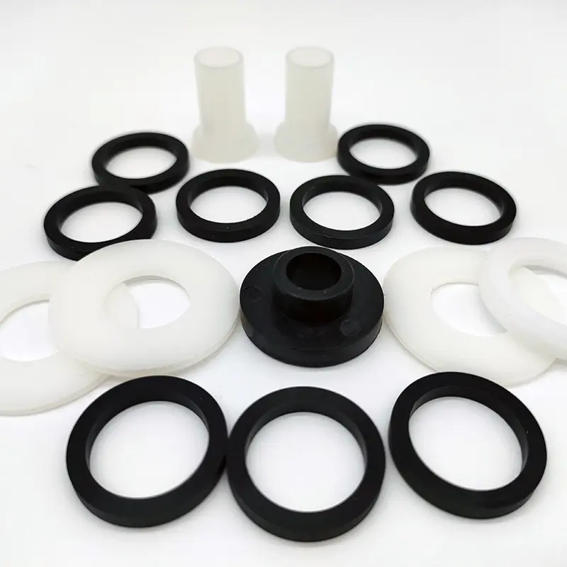 hardware accessories plastic seal ring spacer clear plastic polyamides nylon washer