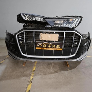 Per Audi <span class=keywords><strong>Q7</strong></span> 4M 2020-2023: Gruppo Frontale Completo con Paraurti, Fari LED Matrix e Griglia - Ricambi Auto OEM Usati - Product Image 1