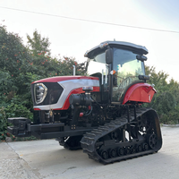 Standaard export landbouwrupsbandtractor 2WD tandwieloverbrenging hoge capaciteit dieselmotor grote olietank complex snelheidsversnellingsmechanisme