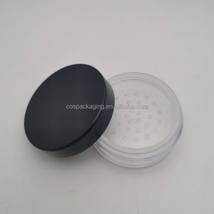 20Ml 5G-8G Trắng Đen Rõ Ràng Nắp Cơ Sở Trong Suốt Nhựa Rỗng Vòng Bao Bì Mỹ Phẩm Sifter Lỏng Bột Trường Hợp Jar <span class=keywords><strong>Container</strong></span> - Product Image 4