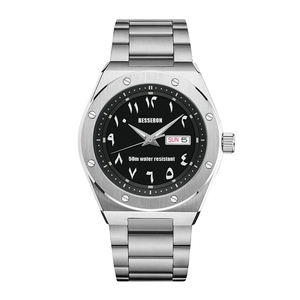 นาฬิกาข้อมือควอตซ์เรืองแสงสแตนเลสสตีล 316L พร้อมสายสแตนเลสสตีลสำหรับการใช้งานกันน้ำในชีวิตประจำวัน - Product Image 6