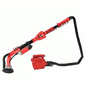 Outils de ponçage électriques portables de 125mm <span class=keywords><strong>Ponceuse</strong></span> électrique à long manche pour cloison sèche pour le meulage de mur de chaux de mastic de ciment de béton - Product Image 3