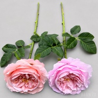 Extra grote Austin Rose Premium Real Touch zijden kunstbloemen bruiloft Pasen tafeldecoratie huisdecoratie