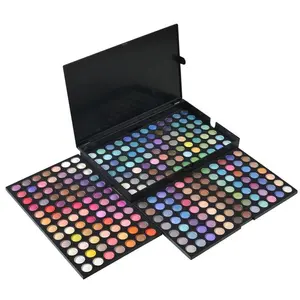 Palette d'ombres à paupières 252 couleurs, sans Logo, produit cosmétique à paillettes pressées, imperméable, style coréen mat, création de beauté