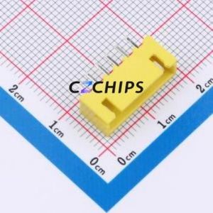 BX-XH2.54-6PZZ-Y Wire-to-Board Pin Header Through hole Component (THT),P=2.54mm Connector 1x6P 2.5mm Through Hole XH - Product Image 1