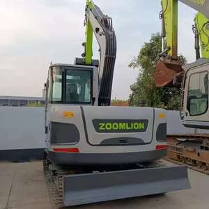 Excavatrice d'occasion de haute qualité relativement neuve Zoomlion ZE75G Mini pelle sur chenilles hydraulique ZE60G ZE135G ZE155E à vendre pas cher - Product Image 3