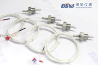 Sonde de température RTD filetée OEM personnalisée en acier inoxydable, sonde thermorésistive, contrôle de la température BSYB