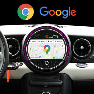 เครื่องเล่นเพลง9นิ้วสำหรับรถยนต์หน้าจอสัมผัสแอนดรอยด์เครื่องเล่นดีวีดีวอลคอมม์สำหรับ R55ขนาดเล็ก R56 R58 R60 F56 F58 2007-2016 - Product Image 5