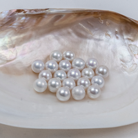 Perles d'eau douce naturelles Edison 11-12 mm Perles en vrac Texture naturelle Fabrication de bijoux Vente en gros