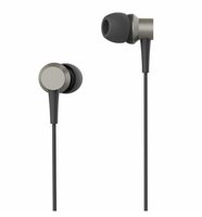 Earphone In-Ear Berkabel 3.5Mm Driver Dinamis Kabel 1.2M Headphone TPE Paduan Aluminium Kompatibel dengan Ponsel Android