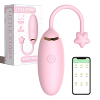 APP-gesteuertes 9-Gang Vibrierendes Ei Weiblicher Klitoris-Massager Silikon Springendes Ei Erwachsenen-Sexspielzeug