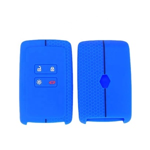Xe từ xa <span class=keywords><strong>Key</strong></span> Fob Silicone chìa khóa xe trường hợp đối với Renault 2022 4 nút thông minh Keyless - Product Image 5