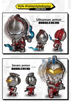 Boneka Kepala Goyang PVC Figurine Koleksi Gaya Q Ornamen Meja Mainan Hadiah Tersedia Stok Custom OEM Pabrik Grosir