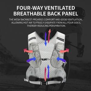 Mochila de Hidratación Ligera, Chaleco de Malla Transpirable 3D para <span class=keywords><strong>Trail</strong></span> <span class=keywords><strong>Running</strong></span>, Maratón, Senderismo, Ciclismo, con Bolsillo Dedicado para Teléfono - Product Image 6