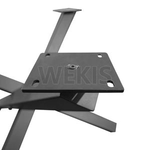 WEKIS DIY Spider <b>Table</b> Frame <b>Table</b> Legs Furniture Legs Powder Coated Steel Legs Industrial Style Spider Shape Legs Easy Assembly - Product Image 6