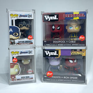 حافظة عرض من الأكريليك SHP 4in Funko <span class=keywords><strong>Pop</strong></span> مع حافظة قابلة للتكديس من أجل تجميع Funko <span class=keywords><strong>Pop</strong></span> - Product Image 5